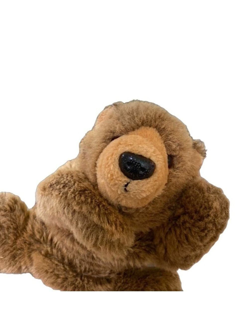 Vintage 1987 R. Dakin Bear Hand Puppet 12” OS